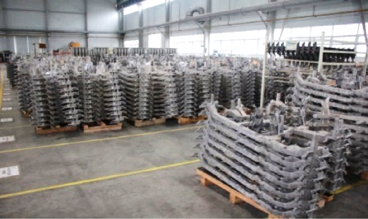 High-pressure die-cast components